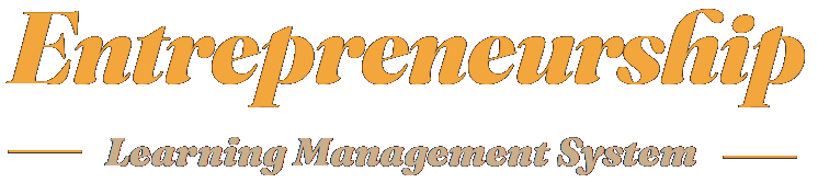 Entrepreneurship — Learning Management System